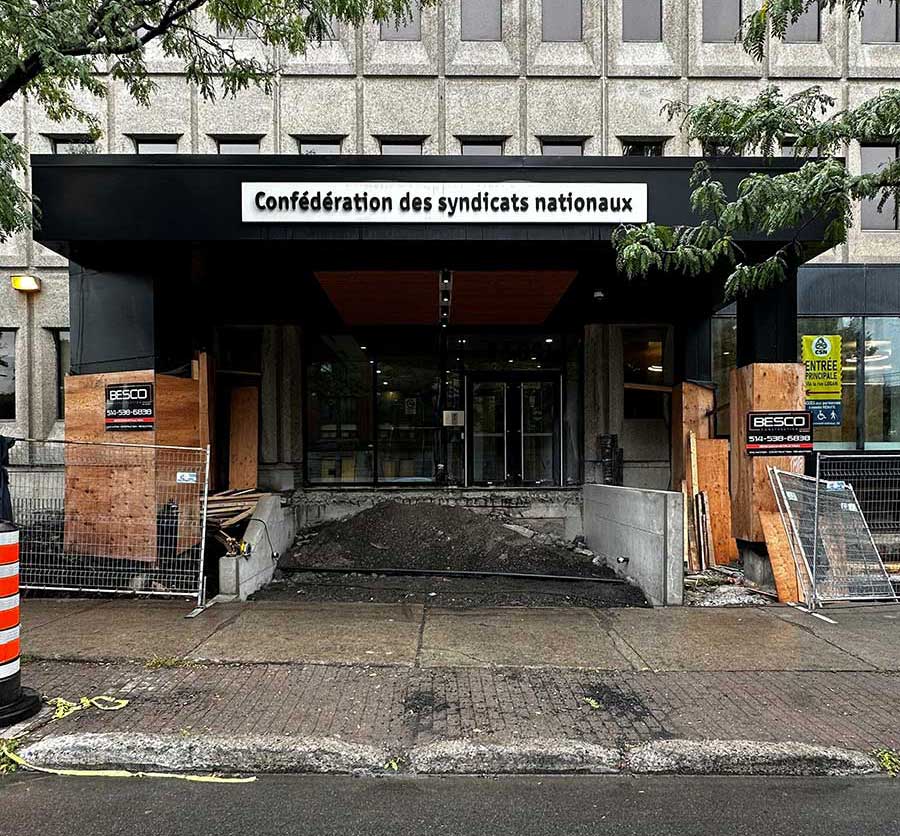 Confédération des syndicats nationaux BESCO CONSTRUCTION LACHINE